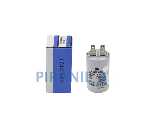 Конденсатор CBB60 12.5 мкФ 450V, з клемами (Leon One)