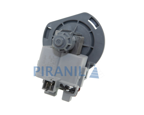 Насос (котушка) для пральної машини Beko, Blomberg, Grundig (Hanyu B20-6A01 9010915, 30W), під 3 клямки, клемник під фішку - 1748200100