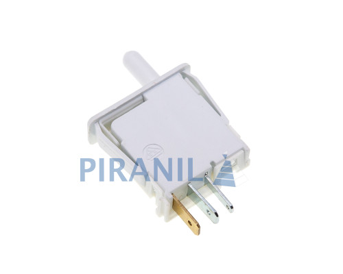 Кнопка холодильника Bosch, Siemens (HL-404KS1,M, 0.2A 250V), 3 контакти - 00609959