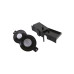 Кнопка декоративна + рамка для м'ясорубки Moulinex ME110130/JA0 - SS1530000143