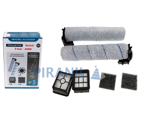 Комплект аксесуарів для миючих акумуляторних пилососів Rowenta X-Clean 4, Tefal X-Clean 4 - ZR335A00