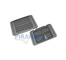 Комплект пластин для eлектрогриля DeLonghi CGH1000 (SK 151, вафельні)  - 5517910011