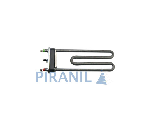 ТЕН 1800W L=190 мм для пральної машини Indesit, Ariston, з отвором (Thermowatt 14282) - C00082601 / 159AR10