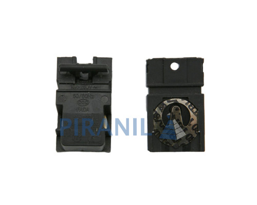 Кнопка (вимикач) для чайника, з ручкою - FADA SL-888-B (250V, 13A)