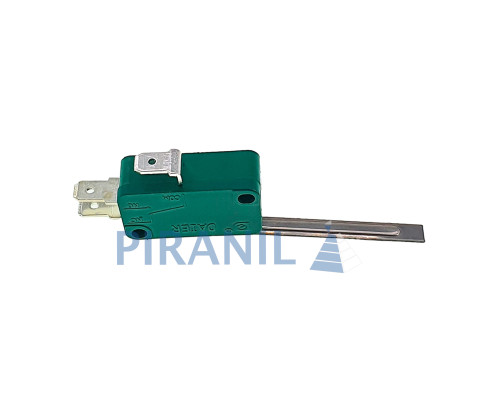 Мікровимикач Daier KW1-103-4 (250V, 16(4)A, 28x16x10 мм), важіль 50 мм