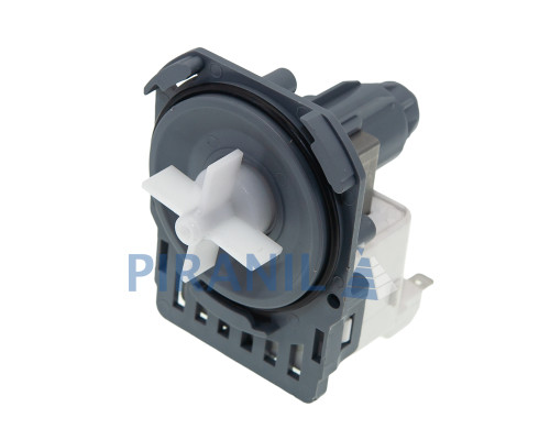 Насос (котушка) для пральної машини AEG, Electrolux, Zanussi (Hanyu B20-6A 9010861, 30W), під 3 клямки, клеми роздільні - 1322082213 / 1323239002