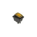 Кнопка FiLN KCD4 (250V, 16A) 4 контакти, із захистом, жовта