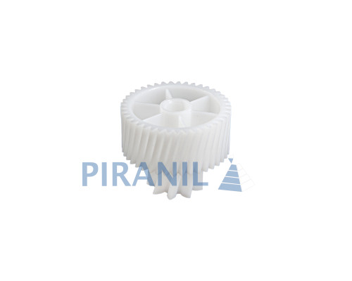 Шестерня для м'ясорубки Philips HR2730 / Moulinex HV7 (D=44/23 мм, H=38/20 мм) на вал зі шпонкою