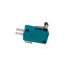Мікроперемикач Whicepart KW1-103-6 (SPDT,  250V 16(5)A) (28x16x10 мм, клеми 4.8 мм), важіль 14 мм з роликом