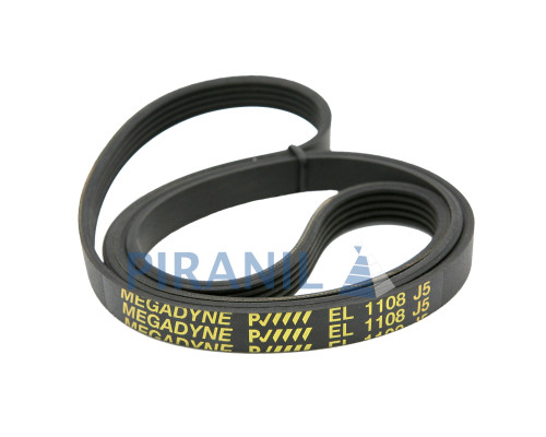 Ремінь 1108 J5 EL black (Megadyne EL 1108 J5)
