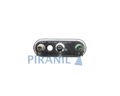 ТЕН 1700W L=170 мм для пральної машини Indesit, підігнутий, з отвором (Cebi TF81 871003) - 1101038 / C00087188 / C00081837