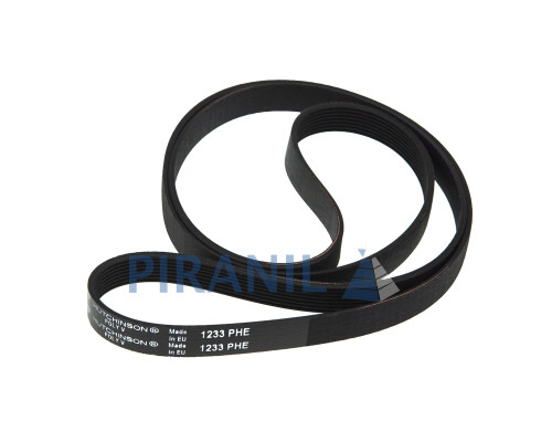 Ремінь 1233 H8 EL black (Hutchinson 1233 PHE) для пральних машин Ardo