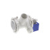 Насос для пральної машини Ariston, Indesit (GRE 33W), клемник під фішку знизу - C00085617 / C00050334 / 163AR14