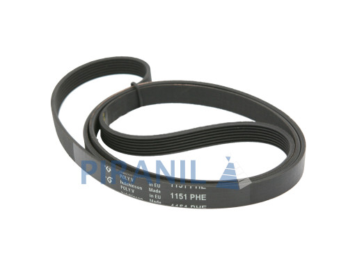 Ремінь 1151 H7 EL black (Hutchinson Poly.V 1151 PHE)