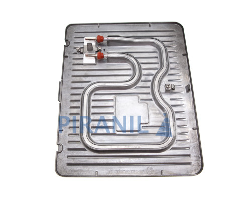 Пластина нижня для eлектрогриля DeLonghi CGH920 (ребриста)  - AS00002615