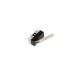 Мікроперемикач Whicepart KW10-Z7P (SPDT,  125Vdc 1A) (13x6x6.7 мм, клеми 0.9x3.6 мм), важіль 17 мм