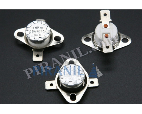 Термореле KSD 301 / KSD 303 (150°C 10A, 250V)
