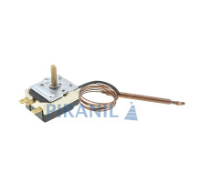 Термостат Prodigy TR/711-N для тепловой техники (400V 16(4)A, 0-150°C, L кап=0.95 м, колба 73 x 6.5 мм, ручка 23 мм x 4.6 мм)
