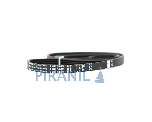 Ремінь 1222 J4 EL black (Optibelt-RB EPJ 1222) - 12971950008