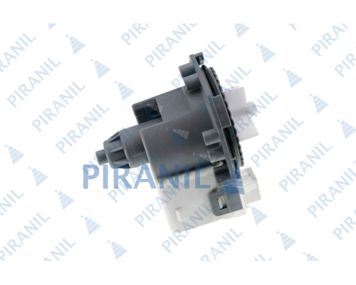 Насос (котушка) для пральної машини Bocsh, Siemens (HANYU B20-6AZC 9010859, 30W), 3 клямки, клемник під фішку зверху - 00141896 / 00142370 (аналог C00266228)