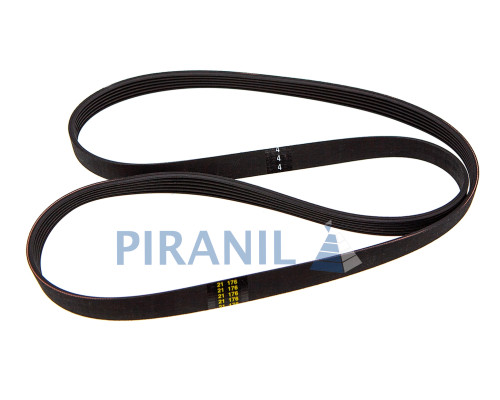 Ремінь 1194 J6 EL black (Hutchinson Poly.V 6 PJE 1194) для пральної машини Indesit, Ariston, Whrilpool - C00144846
