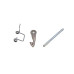 Ручка дверей люка для пральної машини Ariston - C00116580 / C00065250 / 139AR25