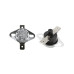 Термореле KSD 301 (75°C 10A, 250V) з кнопкою