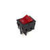 Кнопка KCD4 широка (250V, 16A, 4 контакти)