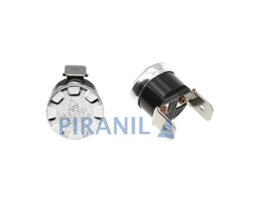 Термореле KSD 301 (75°C 10A, 250V) ніжки вниз