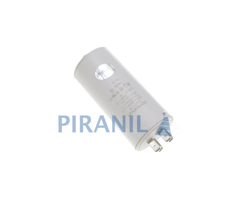 Конденсатор CBB60 35 мкФ 450V, з гайкою (DomoPart)