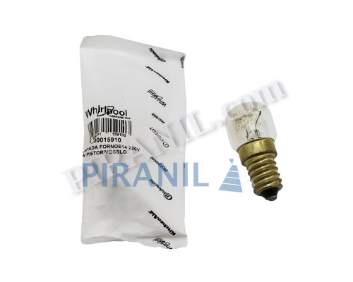 Лампа для духовки Indesit, Whirlpool (15W, E14) (в оригінальному пакеті) - C00015910