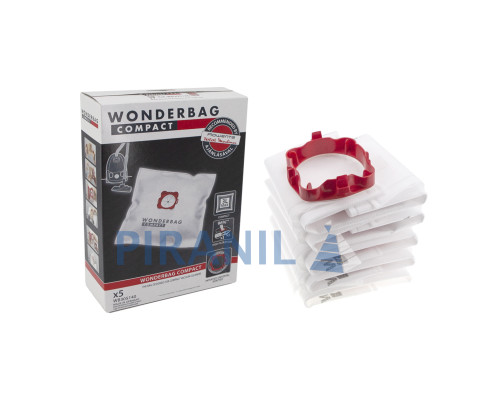 Набір мішків Wonderbag Compact для порохотягів Rowenta (5 шт) - WB305140