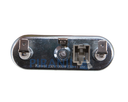 ТЭН 1900W L=175 мм для стиральной машины Samsung, с термодатчиком и двумя термопредохранителями (Kawai) - DC47-00006J
