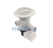 Насос (помпа) для стиральной машины Bauknecht, Ignis, Whirlpool (Plaset 58578, 34W), под три самореза, клеммы раздельные - 481236018529