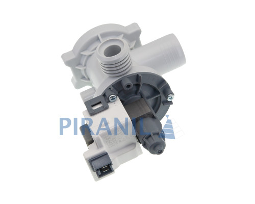 Насос (помпа) для пральної машини Atlant, Indesit, Whirlpool (Hanyu B20-6AZ 9010881, 30W), під три саморізи, клемник під фішку - C00119307