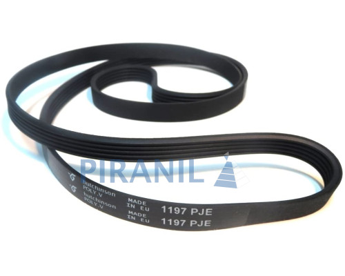 Ремінь 1197 J5 EL black (Hutchinson Poly.V 1197 PJE)