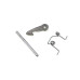 Ручка дверей люка для пральної машини Ariston, Hotpoint - C00116576 / C00092158 / 139AR30