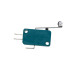 Мікроперемикач Whicepart KW1-103-7 (SPDT,  250V 16(5)A) (28x16x10 мм, клеми 4.8 мм), важіль 28 мм з роликом
