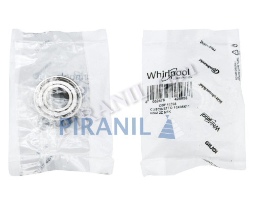 Підшипник NSK / ISKRA 6202 Z в пакеті Indesit / Whirlpool C00142598