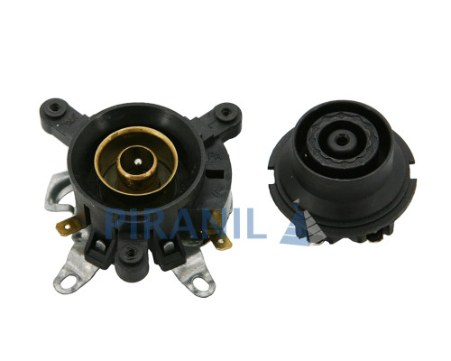 Контактна група (роз'єм) для чайника - ZL-301-D (250V, 13A) + ZL-188-A (250V, 13A)