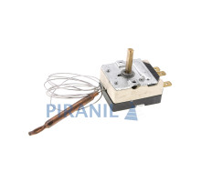Термостат Prodigy TR/711-N для бойлера (400V 16(4)A, 0-60°C, L кап=0.98 м, колба 45 x 6 мм, ручка 23 мм x 4.6 мм)