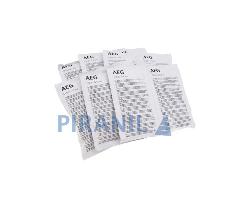 Порошок від накипу AEG Clean & Care (12 шт/упак), сашет - A6WMDW12 / 9029798056