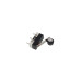 Мікроперемикач Whicepart KW10-Z4P (SPDT,  125Vdc 1A) (13x6x6.7 мм, клеми 0.9x3.6 мм), важіль 14 мм з роликом