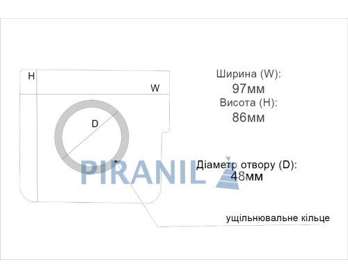 Мішок одноразовий Jewel FS-06 (комплект 4 шт + фільтр)