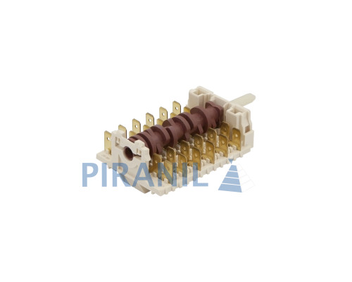 Перемикач режимів плити Fagor, Wrozamet, Mastercook (Dreefs 11HE-043), 4 поз., ручка 24 мм - C110000A7