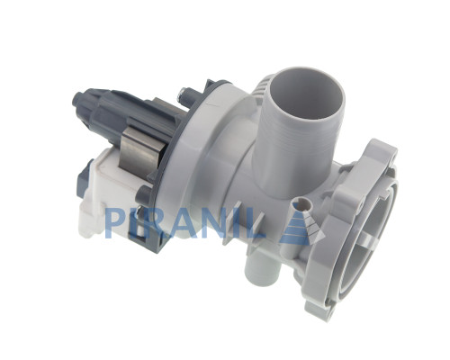 Насос (помпа) для пральної машини Atlant, Indesit, Whirlpool (Hanyu B20-6AZ 9010881, 30W), під три саморізи, клемник під фішку - C00119307