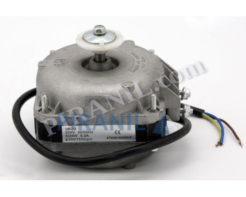 Двигун обдуву 5W (ELCO N5-13, 220V, 5/25W, 1300/1550 rpm), без комплектації