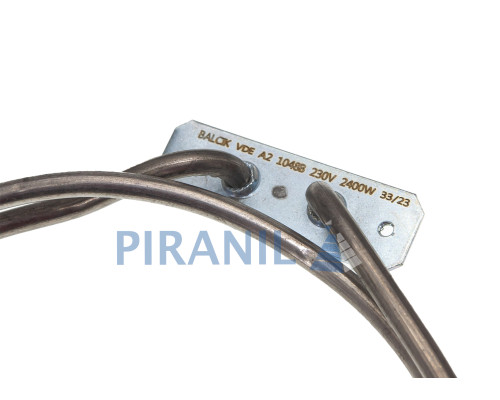 ТЕН конвекцїї для духовки Ardo (Balcik VDE A2 10488, 2400W, d=180 мм) - 639000117 (зам. 524011800)