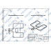 ТЕН для духовки Gorenje, 1100W, нижній (Turna GP1128) - 606417