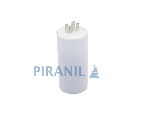 Конденсатор CBB60 60 мкФ 450V, с клеммами (Piranil)